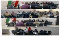 تشکیل جلسه بحران در بیمارستان سینا شهرستان کارون 