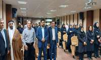 برگزاری جشن و گرامیداشت روز پرستار در بیمارستان سینا شهرستان کارون