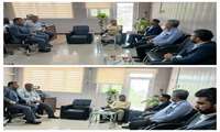 حضور شهردار شهرستان کارون در بیمارستان سینا