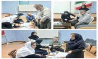  انجام غربالگری پرسنل از نظر بیماریهای مزمن ( دیابت و فشار خون ) در بیمارستان سینا 